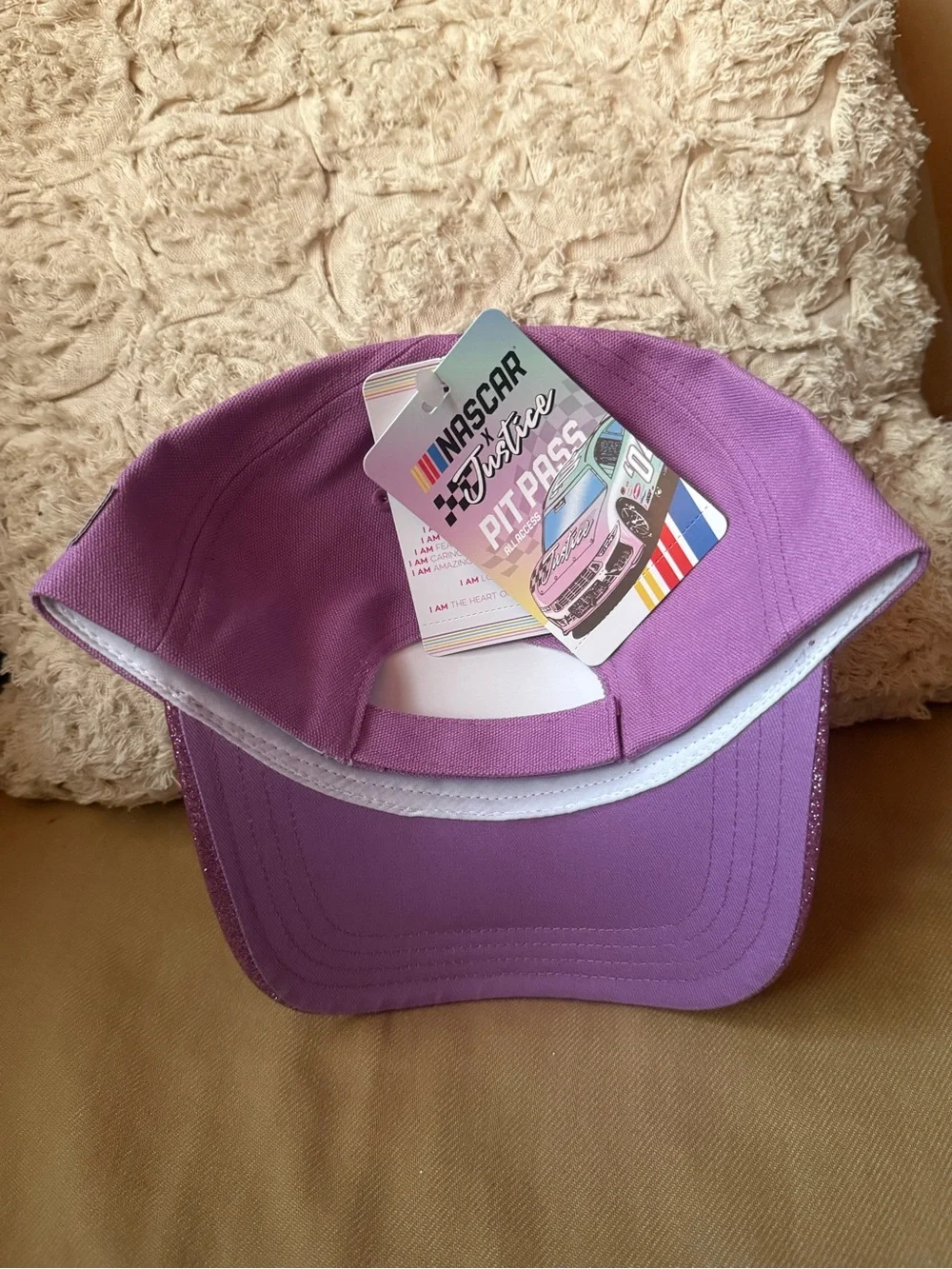 Nascar sparkling pink